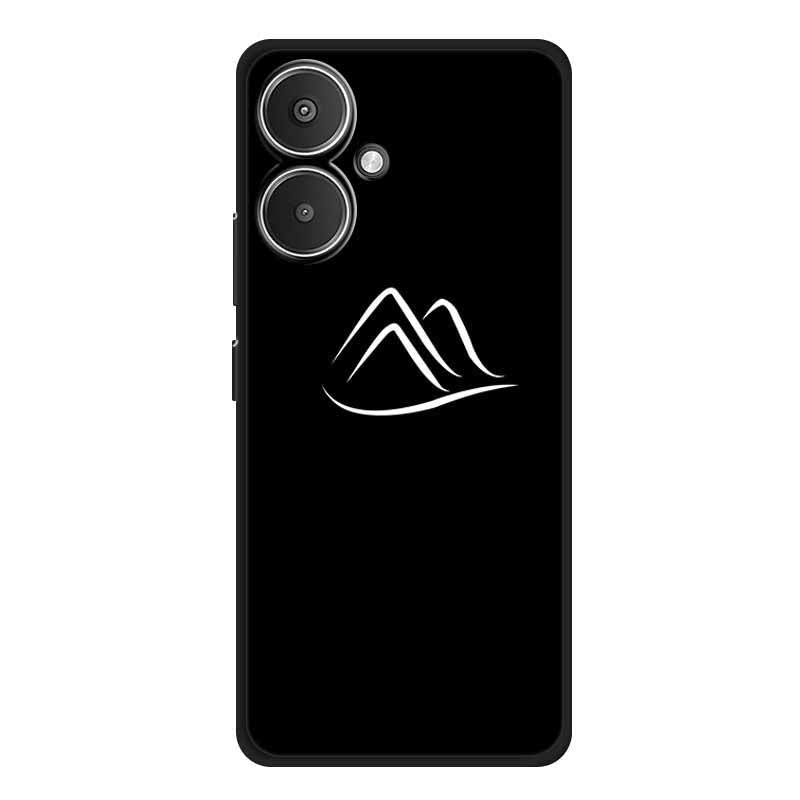For Xiaomi Redmi 13C 5G / Redmi 13R 5G Case TPU Linear Pattern Printing Back Phone Cover For Xiaomi Redmi 13C 5G / Redmi 13R 5G Case TPU Linear Pattern Printing Back Phone Cover